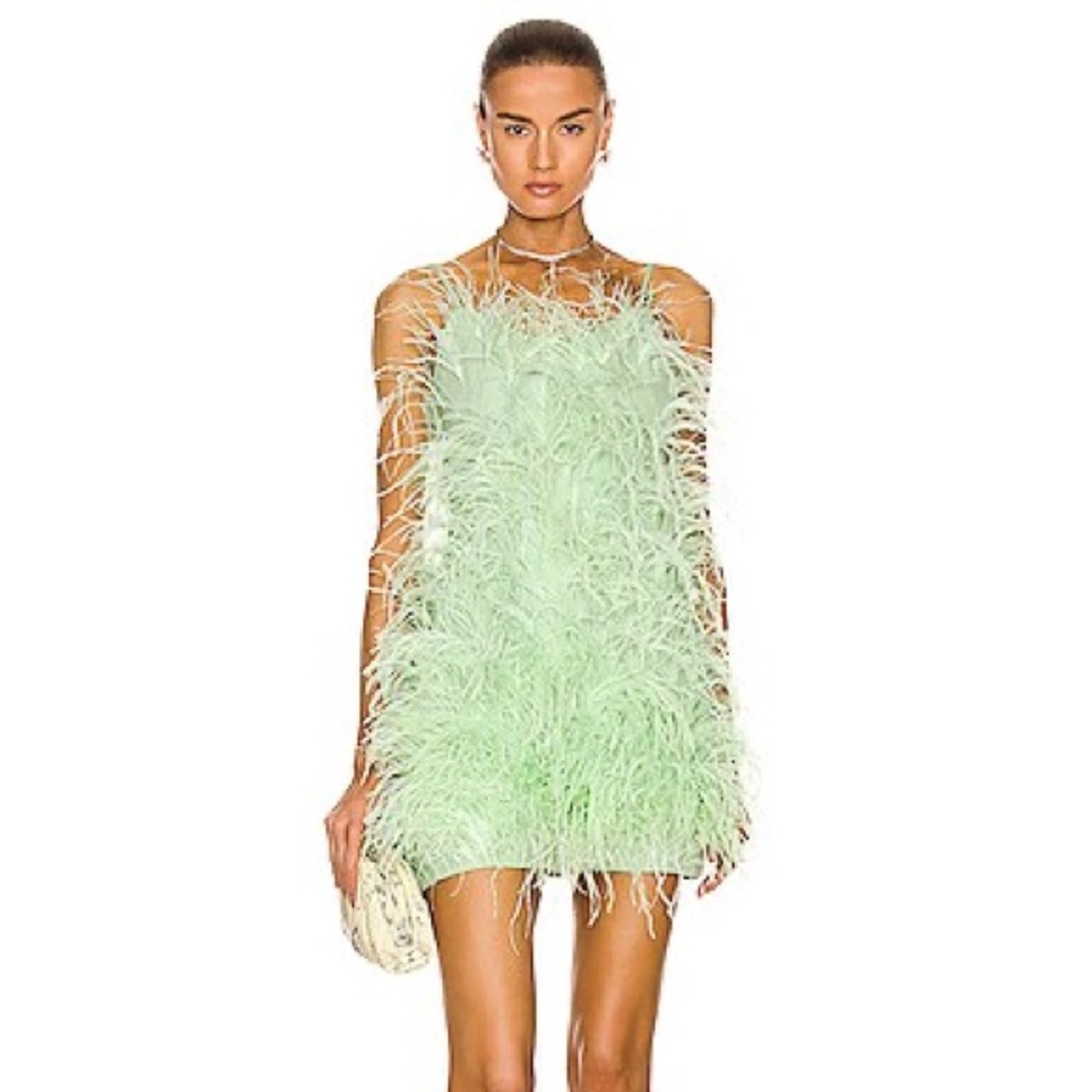 Cult Gaia Zariah Dress in Aloe